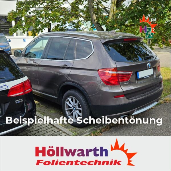 BMW X3 F25 passgenaue Tönungsfolie