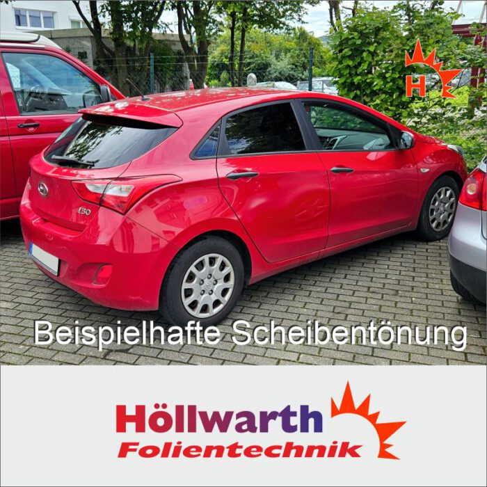 HYUNDAI i30 GD passgenaue Tönungsfolie