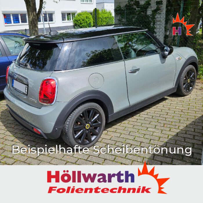 MINI F56 Cooper, Cooper Electric passgenaue Tönungsfolie