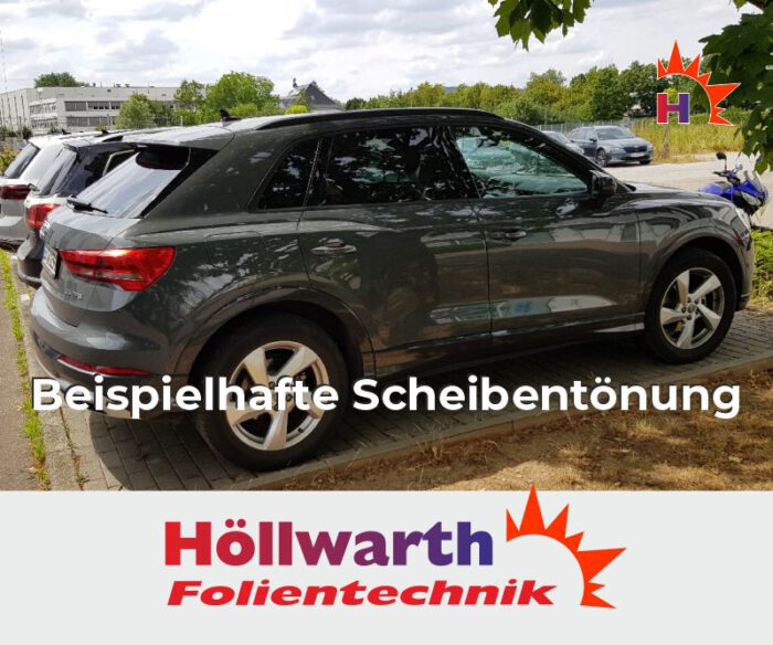 AUDI Q3 F3 passgenaue Tönungsfolie