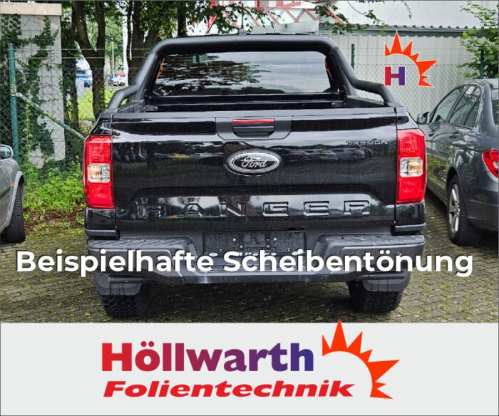 FORD Ranger Doppelkabine ab 2022 passgenaue Tönungsfolie