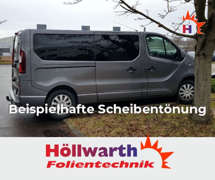 OPEL Vivaro B L2H1 Heckklappe Schiebetueren L_R Schiebefenster passgenaue Tönungsfolie