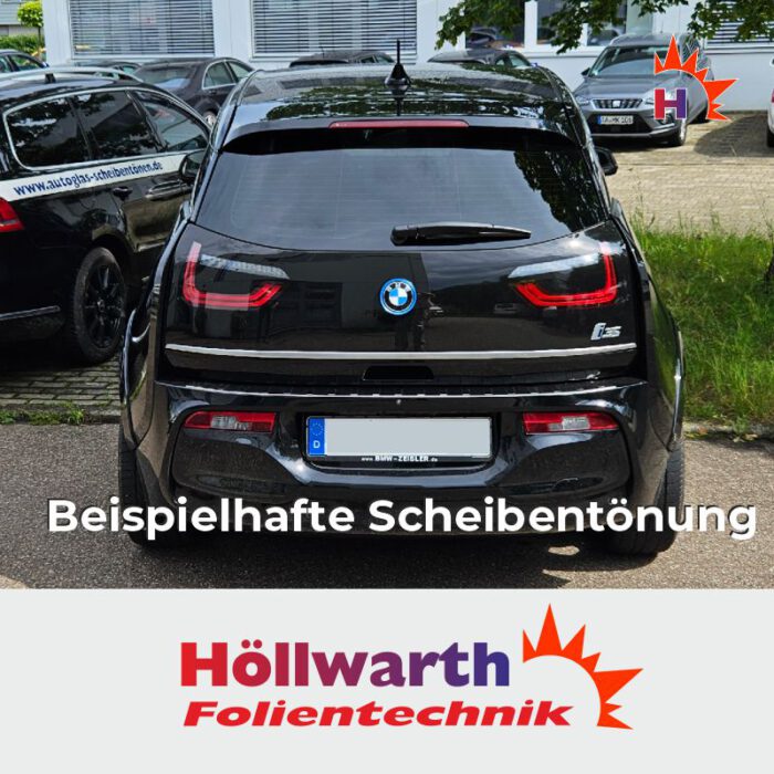 BMW i3 2013 bis 2022 passgenaue Tönungsfolie