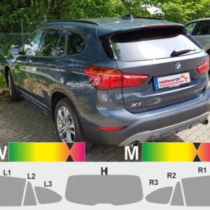 BMW X1 F48 ab 2015 passgenaue Tönungsfolie