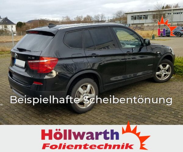 BMW X3 F25 passgenaue Tönungsfolie