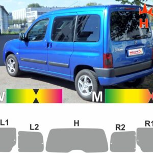 CITROEN Berlingo I Heckklappe Schiebetüren links und rechts, Ausstellfenster