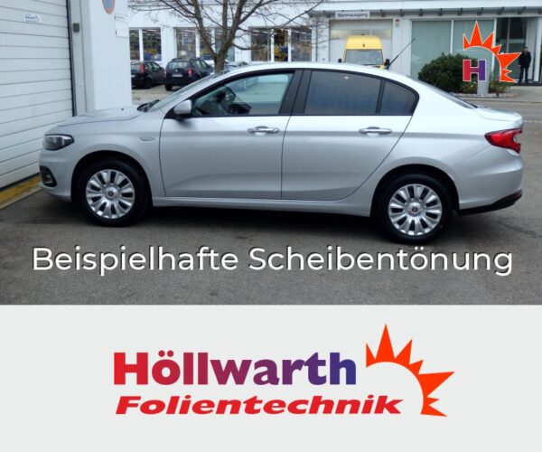 Fiat Tipo Limousine ab 2016 passgenaue Tönungsfolie