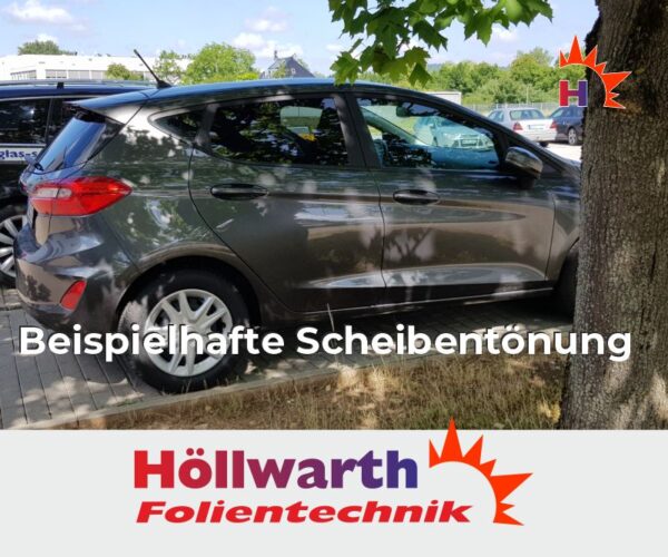 FORD Fiesta 18 fünftuerer ab 2017 passgenaue Tönungsfolie