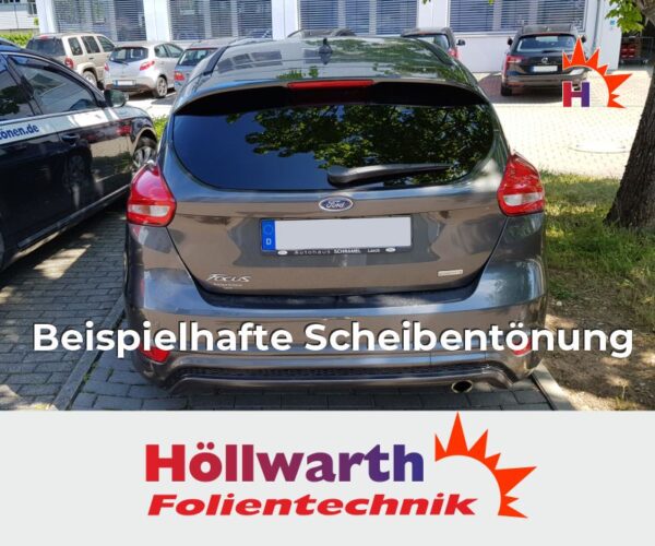 FORD Focus 11 Schrägheck facelift 2014 bis 2018 passgenaue Tönungsfolie