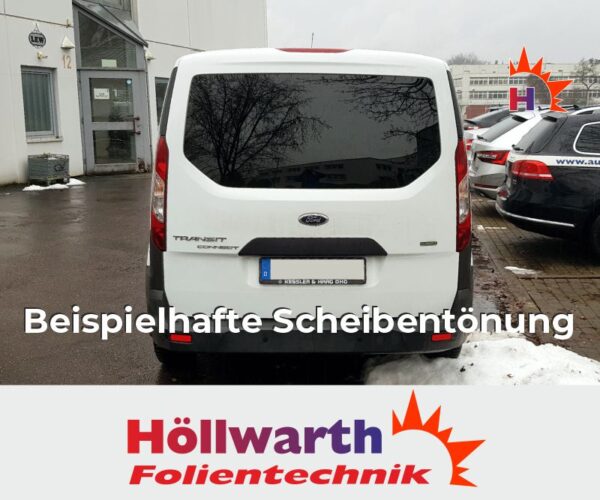 FORD Transit Connect 13 Heckklappe Schiebetür R Passgenaue Tönungsfolie