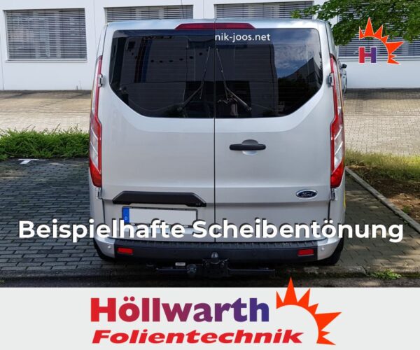 FORD Transit Custom ab 2012 Hecktueren passgenaue Tönungsfolie