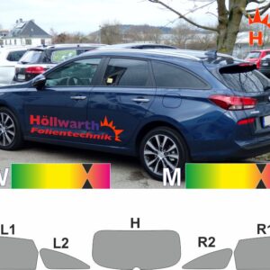 HYUNDAI i30 cw PD ab 2017 passende Tönungsfolie