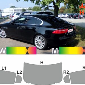 Jaguar XE ab 2015 passende Tönungsfolie