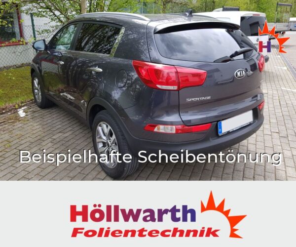 KIA Sportage SL 2010 bis 2015 passgenaue Tönungsfolie