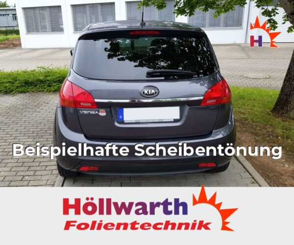 KIA Venga ab 2009 passgenaue Tönungsfolie