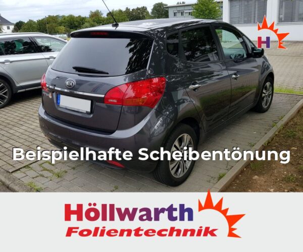 KIA Venga ab 2009 passgenaue Tönungsfolie