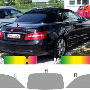 MERCEDES E-Klasse 207 Cabriolet 2009 bis 2016 passende Tönungsfolie