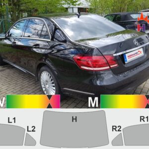 MERCEDES E-Klasse W212 Limousine 2009 bis 2016 passende Tönungsfolie