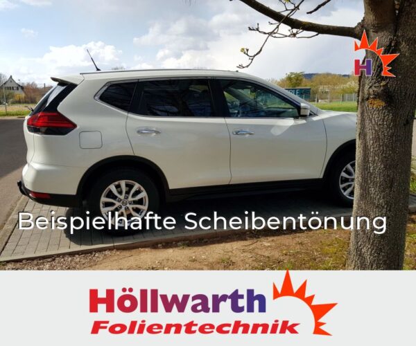 NISSAN X-Trail T32 passgenaue Tönungsfolie