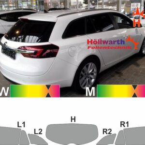 OPEL Insignia A Country Tourer 2013 bis 2017 passende Tönungsfolie