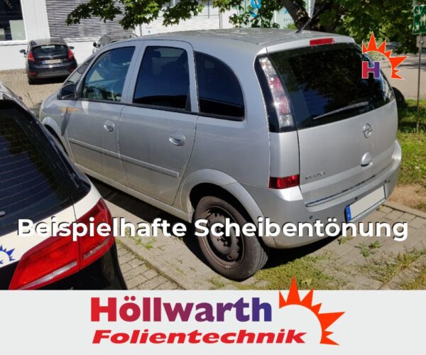 OPEL Meriva A passgenaue Tönungsfolie