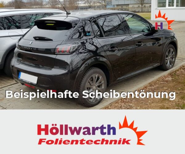 PEUGEOT 208 II und e208 passgenaue Tönungsfolie