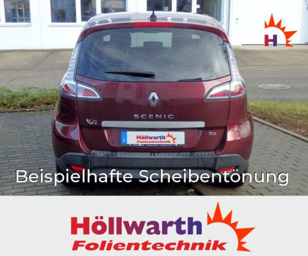 RENAULT Scenic Typ JZ 2009 bis 2016 passgenaue Tönungsfolie