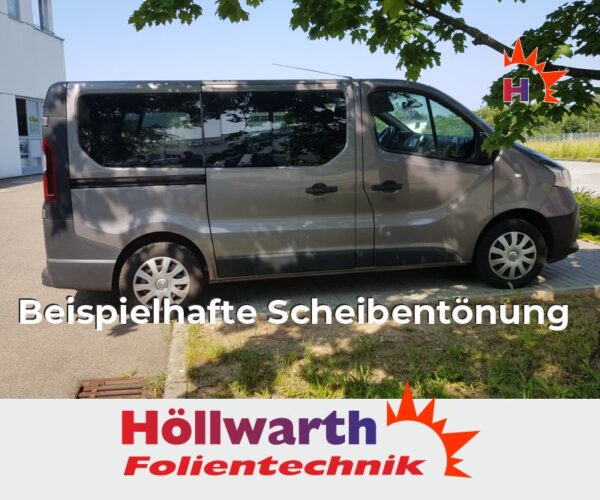 RENAULT TraficIII L1H1 Heckflügel ST-lr SF-lr passgenaue Tönungsfolie