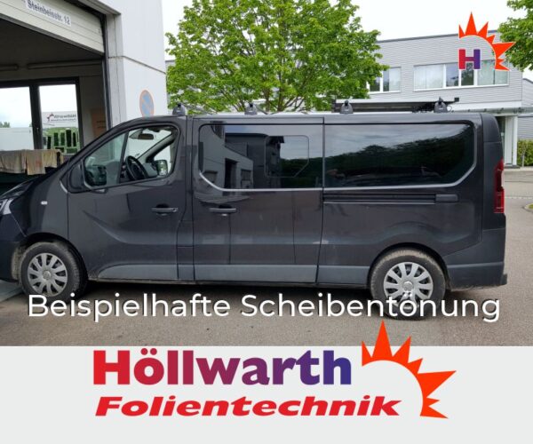 RENAULT TraficIII L2H1 Heckklappe Schiebefenster passgenaue Tönungsfolie