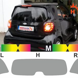 SMART Fortwo 453 ab 2014 passende Tönungsfolie