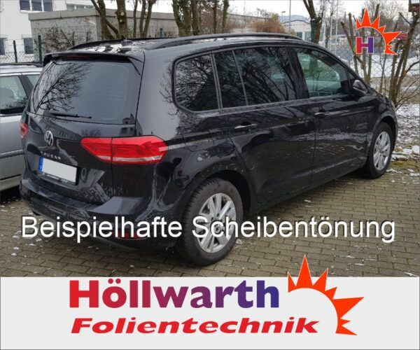 VW Touran 5T passgenaue Tönungsfolie