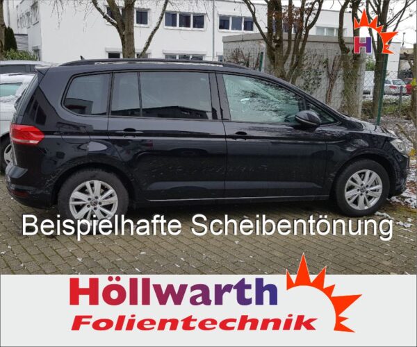 VW Touran 5T passgenaue Tönungsfolie