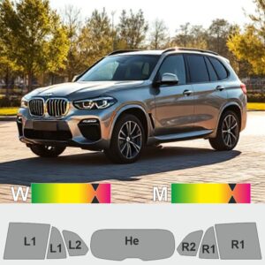 BMW X5 G05 (ab 2018) passgenaue Tönungsfolie